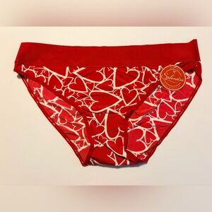 NWT Splendies Red & White Heart Print Panties Size 4X – Bundle 5/$25